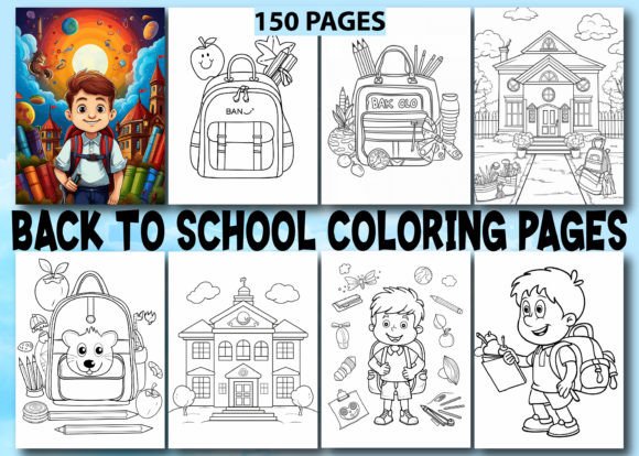 150 Back to School Coloring Pages Kids: A Creative Resource for All Ages