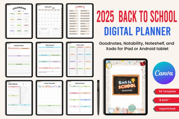 2025 Back to School Digital Planner: A Practical Guide for Students and Parents