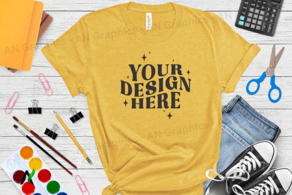 Back to School Bella Canvas Mockup 0202: A Versatile Design Tool for Creative Professionals