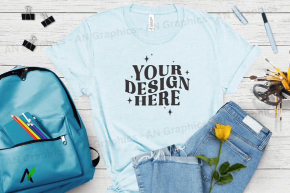 Back to School Bella Canvas Mockup - 063: A Powerful Tool for Designers and Creators