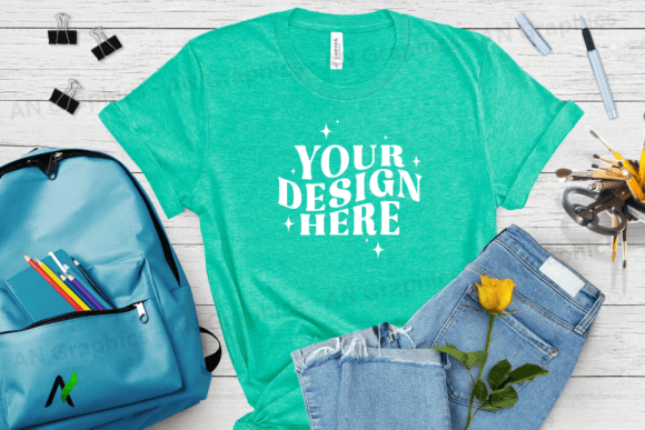 Back to School Bella Canvas Mockup - 073: A Versatile Tool for Designers