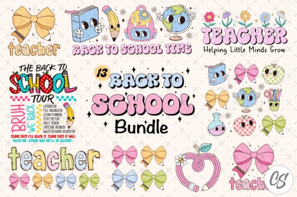 Back to School Bundle PNG Sublimation: A Creative Resource for Modern Designers