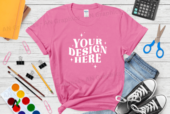 Back to School Gildan 64000 Mockup - 064