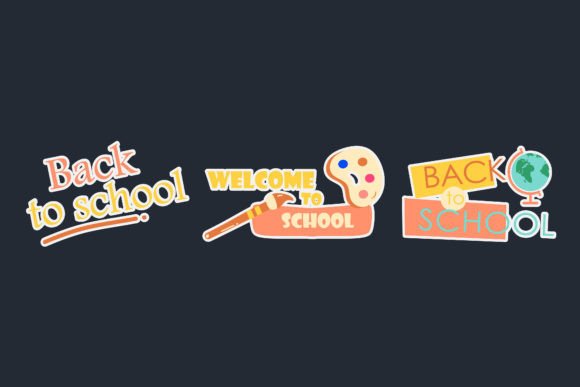 Creative Back to School Stickers: A Versatile Design Asset for Educators and Creators