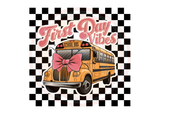 First Day Vibes Bus Back to School PNG: A Creative Resource for Modern Designers