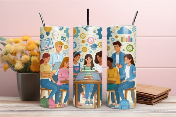 Group Study, Back to School Tumbler Wrap: A Practical Tool for Students and Educators