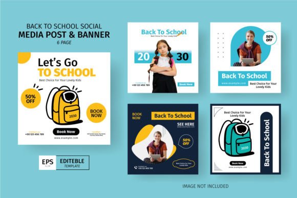 Simple Back to School Social Media Post Template: A Creative and Practical Guide
