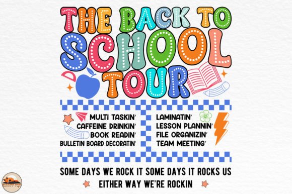 The Back to School Tour Sublimation PNG: A Versatile Design Asset for Creative Projects