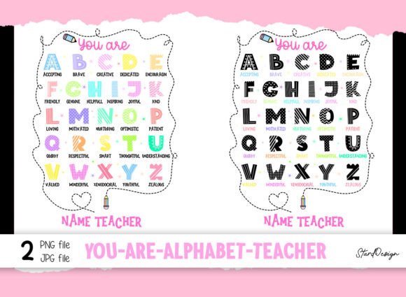 Transform Your Classroom with You Are Alphabet Teacher Back to School Designs